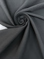 Wool Blend Woven Gray Fabric