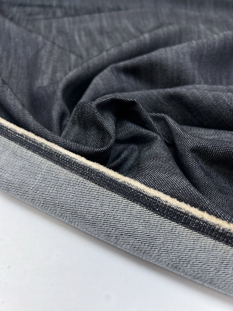 Cotton Elastane Denim Blue