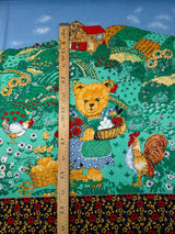 Polyester Sateen Multicolour Panel Print