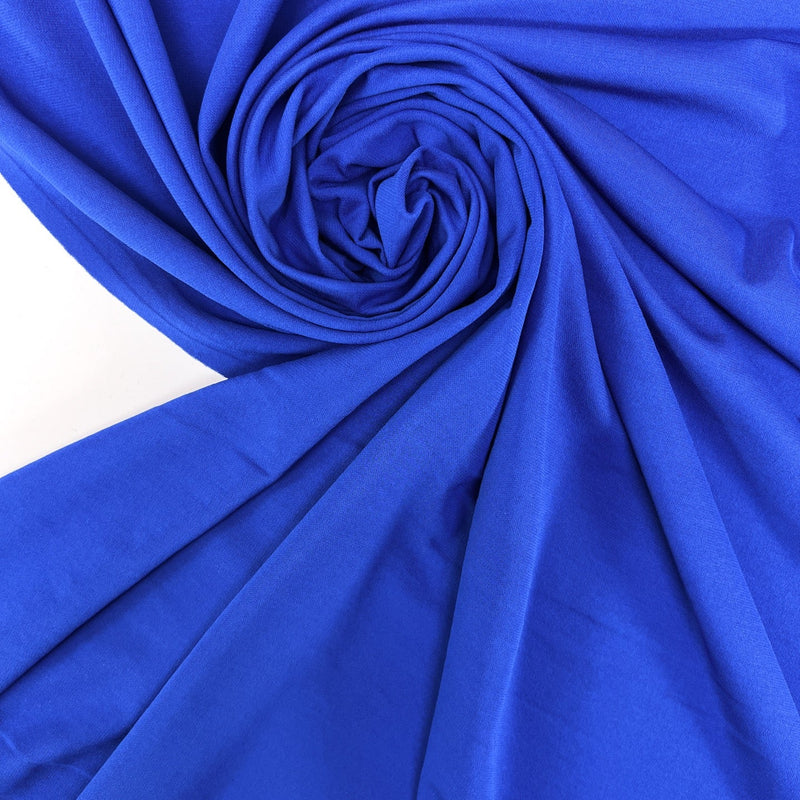Viscose Elastane Knit Blue