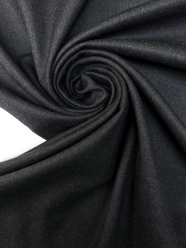 Wool Bonded Twill Melange Coat Fabric