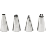 Wilton Cake Decorating Tip Set for Borders – 4 Piece