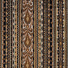 Cut Velvet Upholstery Fabric Sumatra Modern Geometric Stripe