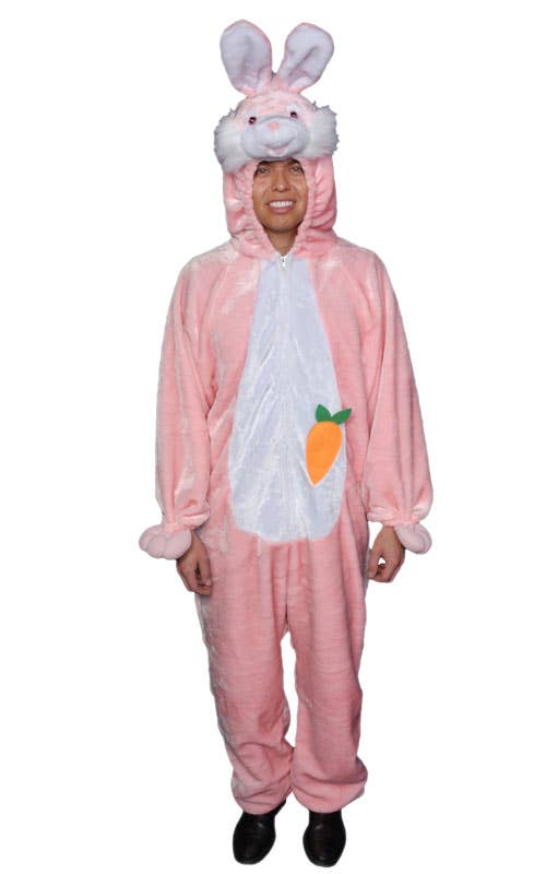 Easter Bunny Plush Costume - Adults
