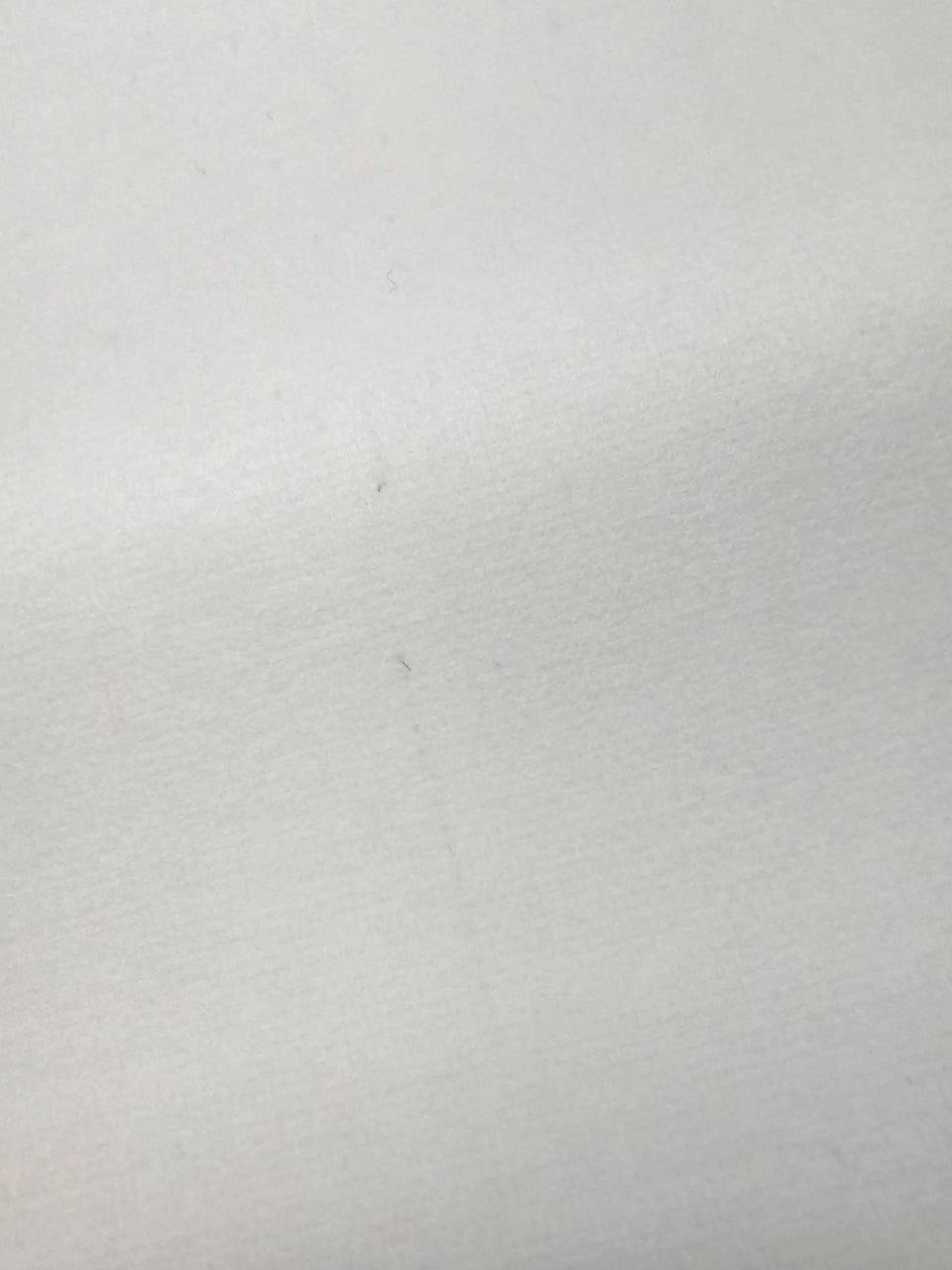 Virgin Wool Tweed White Shade