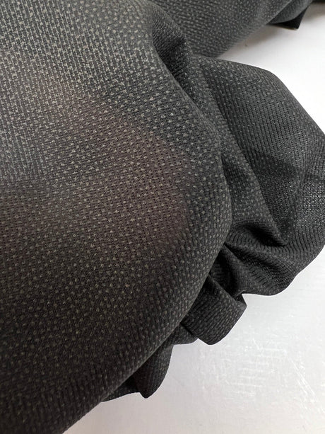 Polyester Interlining Fabric Black