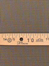Jacquard Knit Houndstooth Gray Yellow Beige