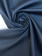 Blue Shade Denim Double Satin Weave