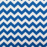 Poly Cotton Chevron Fabric Half Inch Print
