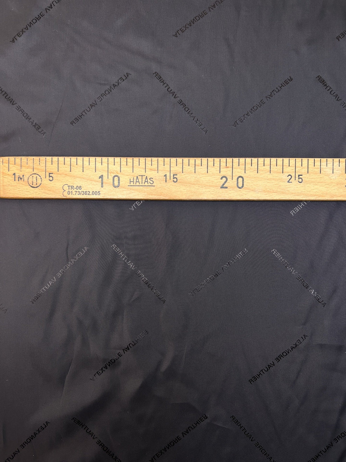 Black Viscose Twill Lining