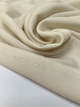 White Triacetate Polyester Crepe