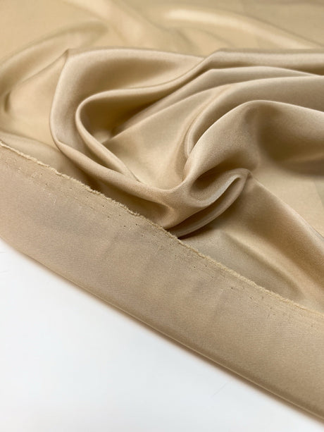 Beige Viscose Lining Fabric