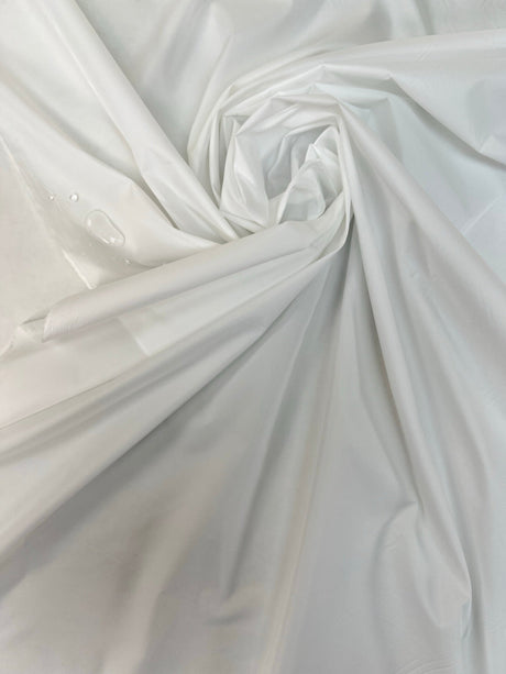 White Polyester Waterproof Fabric