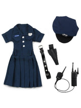 Girl's Police Officer Costume