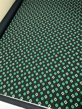 Polyamide Elastane Crepe Printed Green