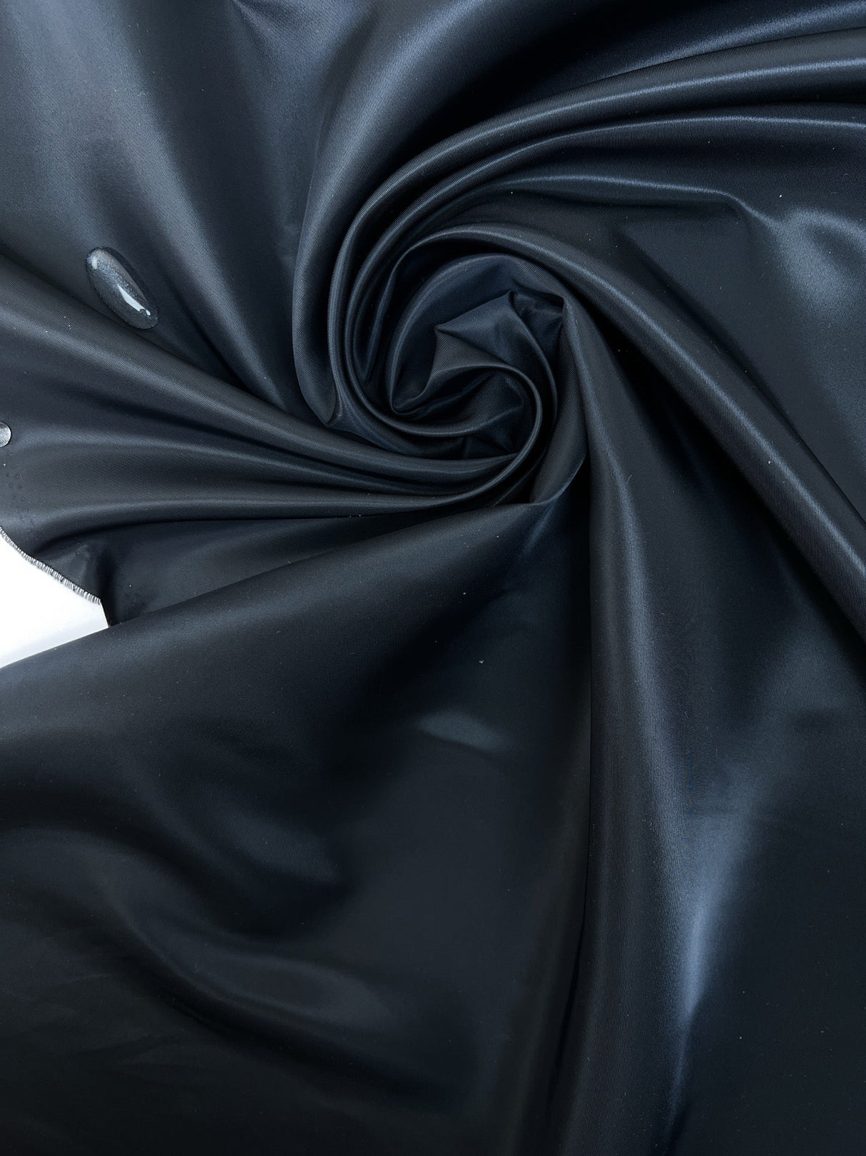 Polyamide Satin Twill Black Woven