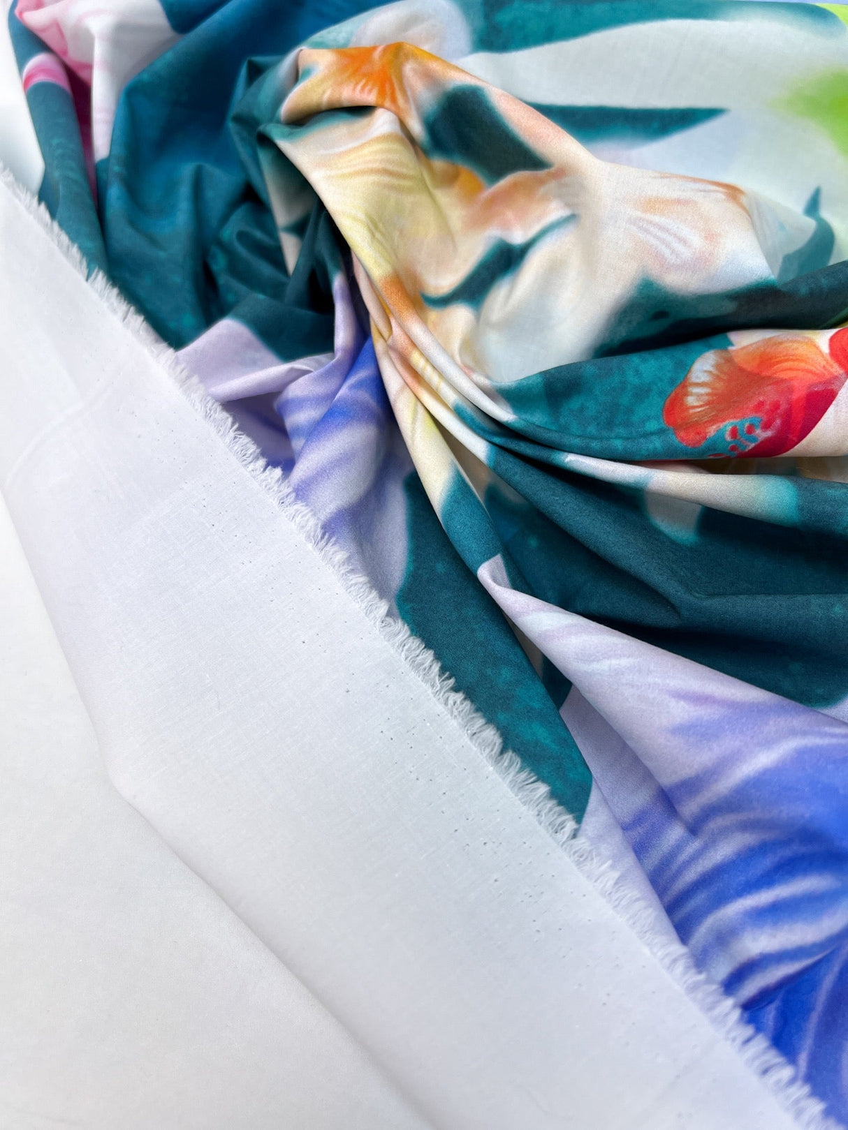 Cotton Poplin Printed Multicolour
