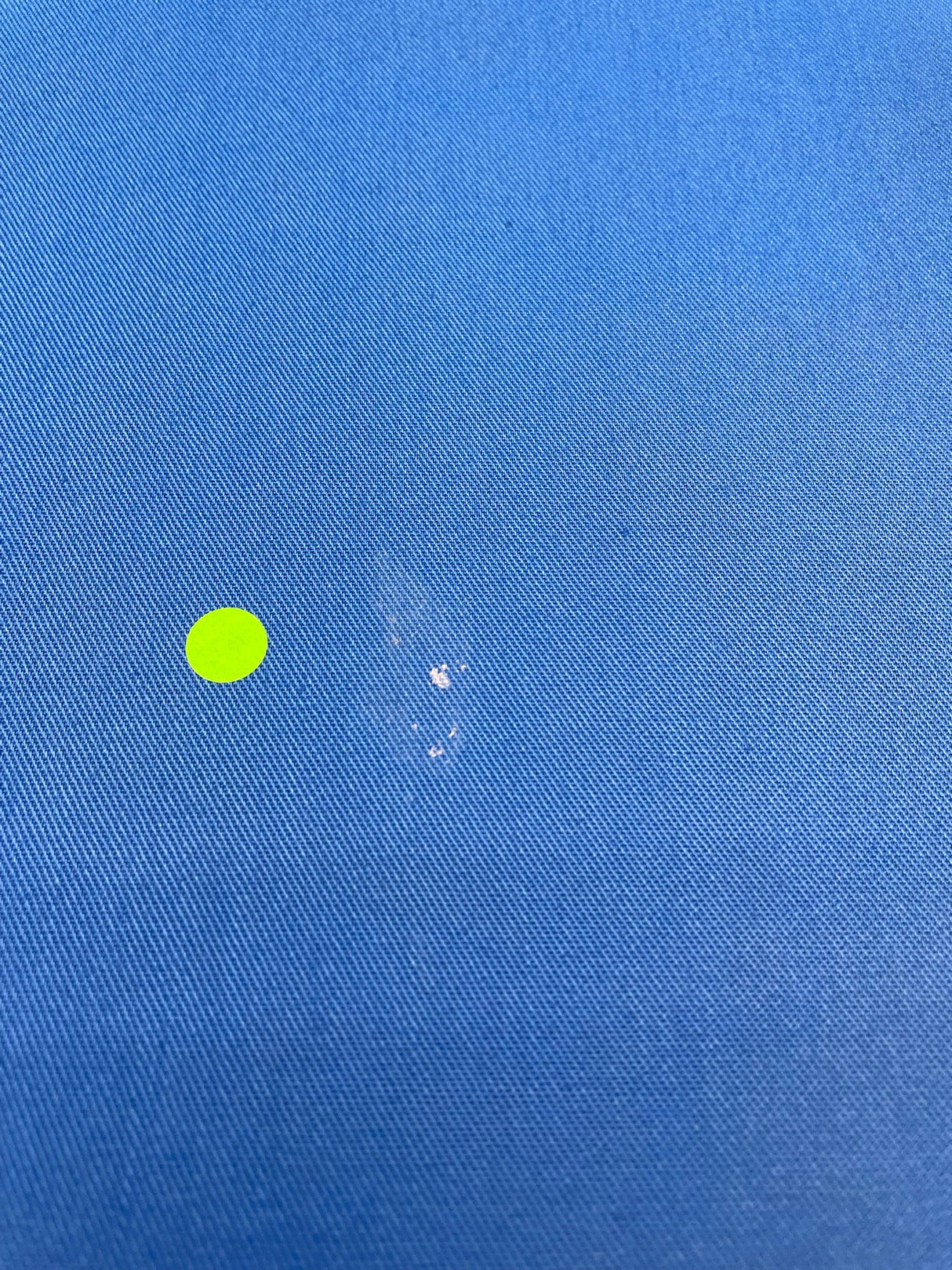 Blue Polyester Cotton Gabardine Twill
