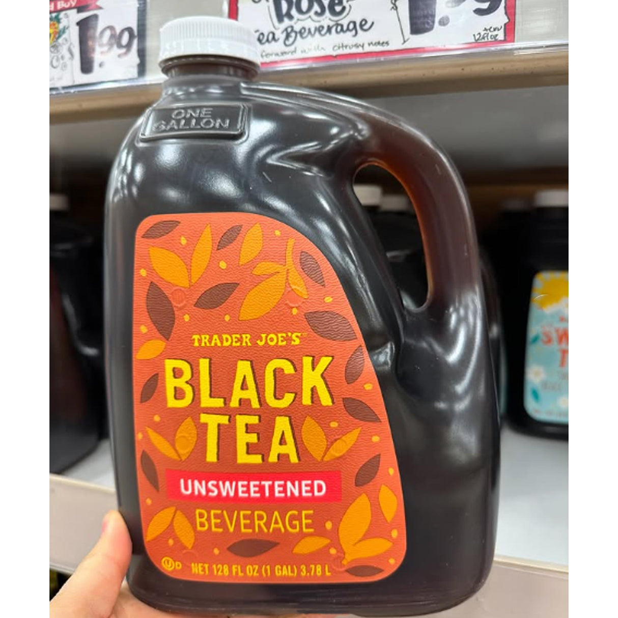 Black Tea Unsweetened Beverage - 128 Fl Oz