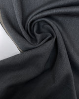 Cotton Blend Twill Melange Gray
