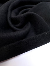 Virgin Wool Tweed Black