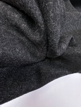 Wool Blend Tweed Gray