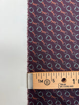 Polyamide Elastane Knit Geometric Brown-Green