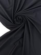 Polyamide Elastane Knitted Fabric Black Blue