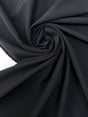 Polyester Elastane Crepe Suit Fabric Black
