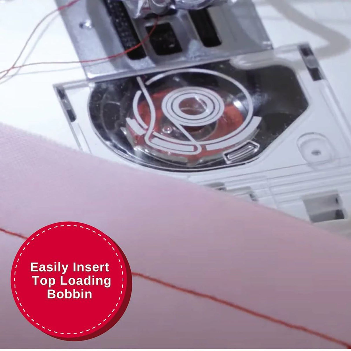 SINGER M1000 Mending Machine - Portable Sewing Machine, 32 Stitch Applications, Light To Medium-Weight Fabrics (1 Unit)