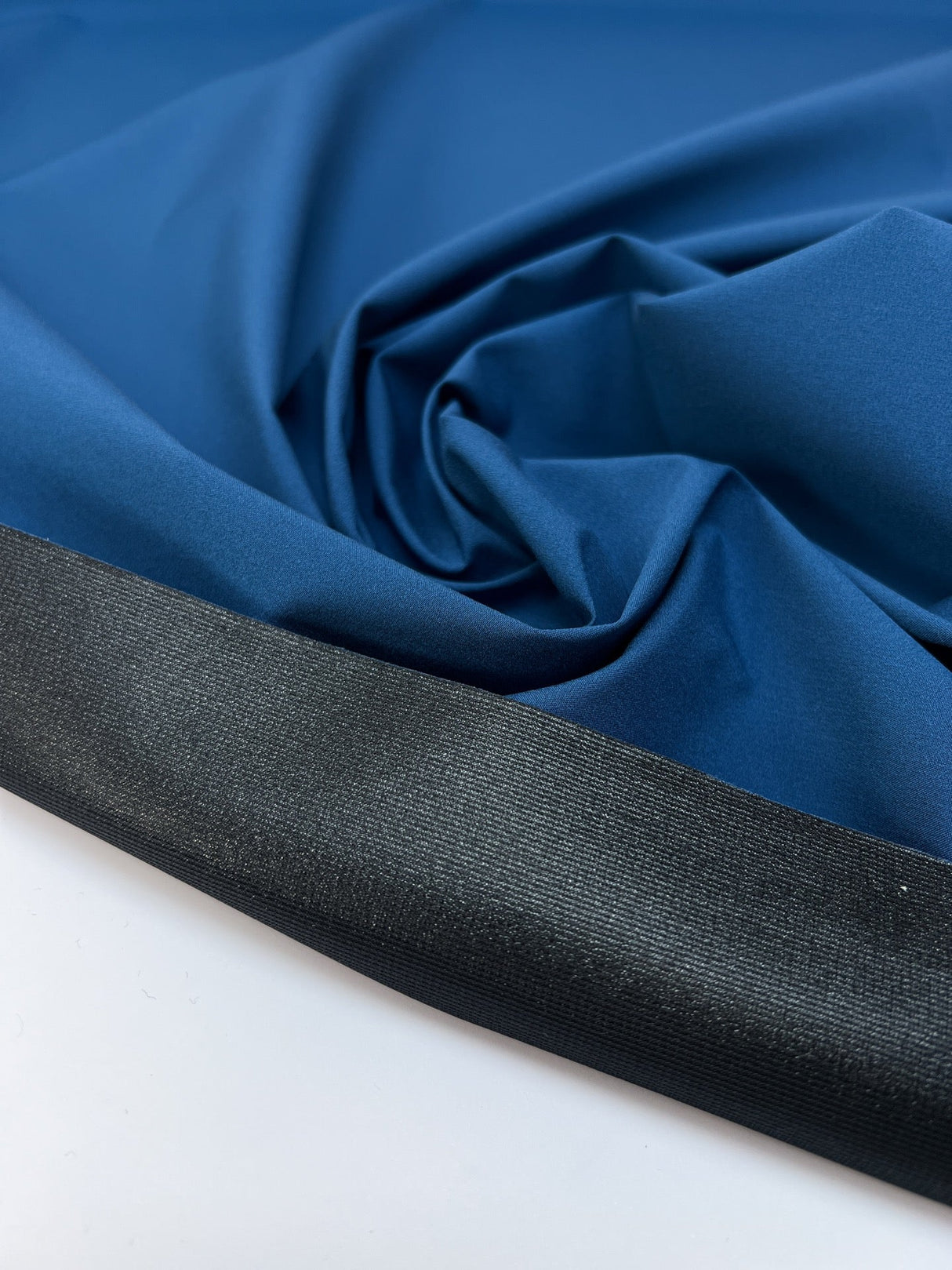 Blue Nylon Combined Woven