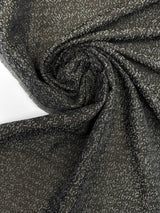 Wool Polyamide Jacquard Brown-Green