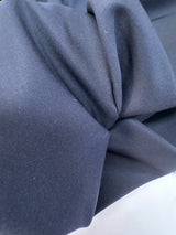 Purple Wool Polyamide Silk Twill