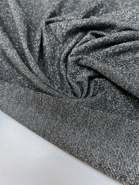 Viscose Lurex Knit Silver