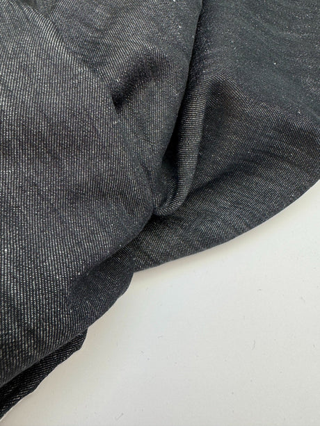 Cotton Linen Denim Blue Shade
