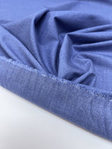 Viscose Melange Woven Fabric Blue