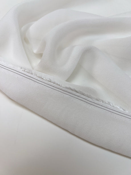 Viscose Crepe White Shade