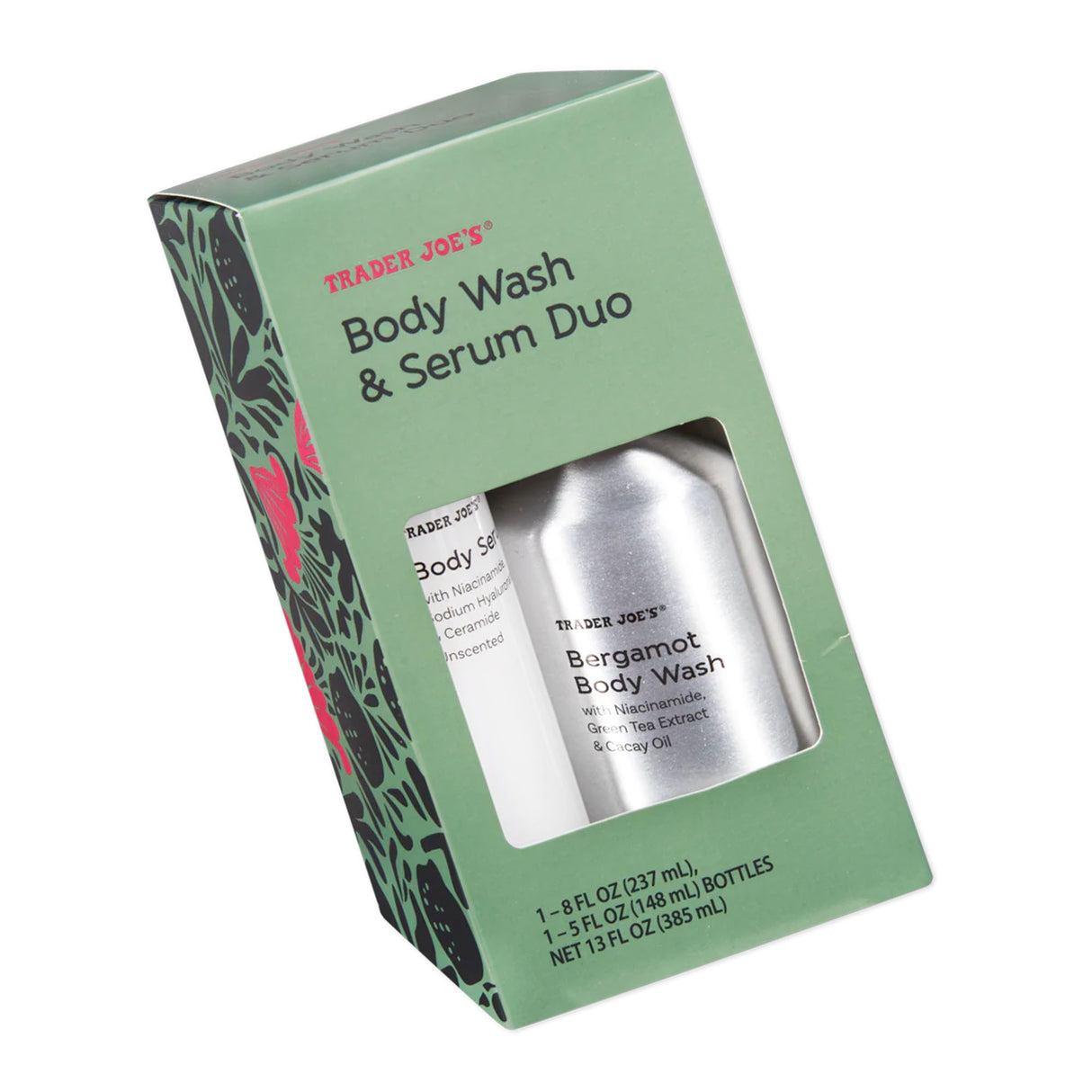 Body Wash & Serum Duo - 13 Fl Oz