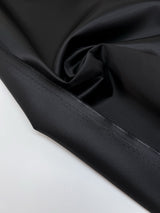 Black Water-Repellent Polyester Fabric
