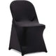 Stretchable Folding Chair Covers for Party Wedding Dining Ceremony Reception Linen 16 Inch Height 36 Inch Length