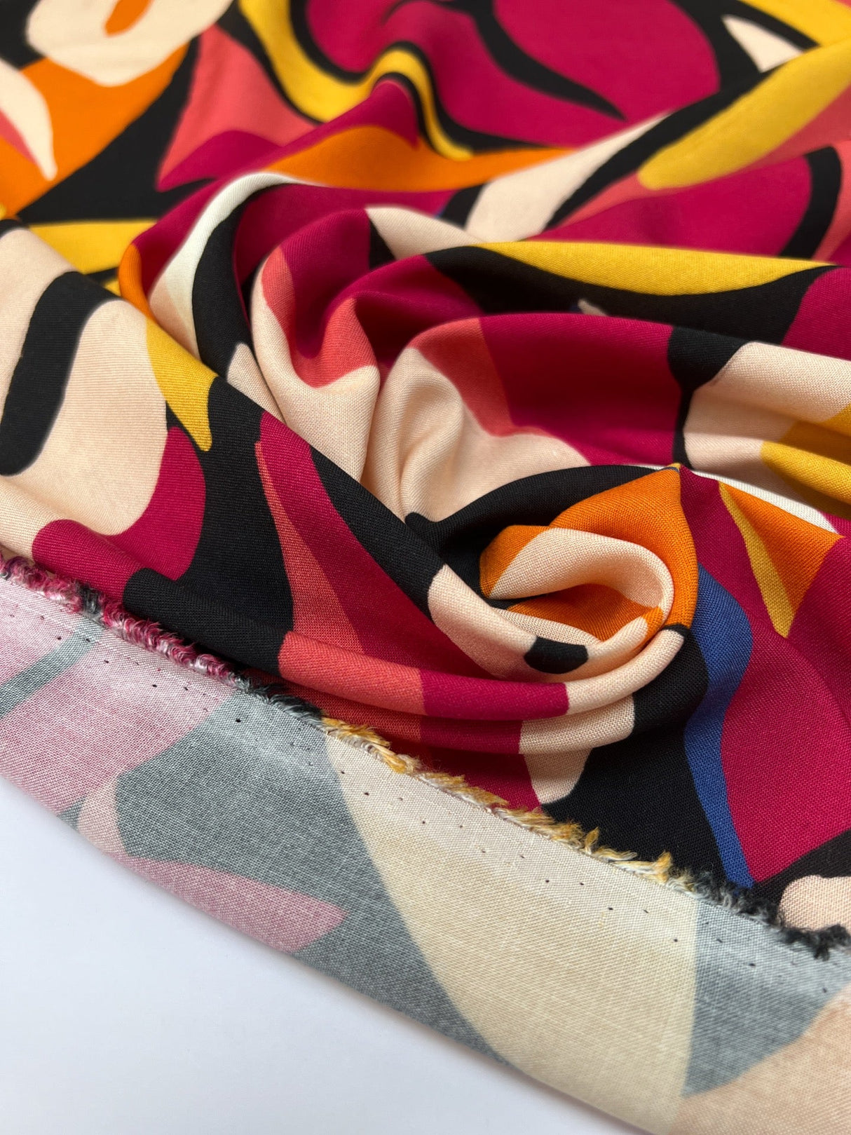 Viscose Printed Floral Fabric