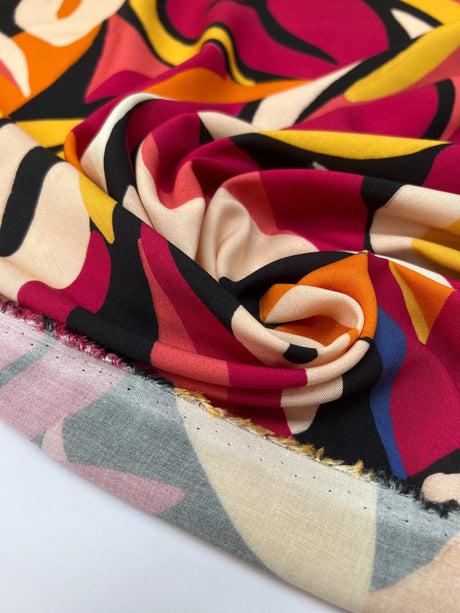 Viscose Printed Floral Fabric