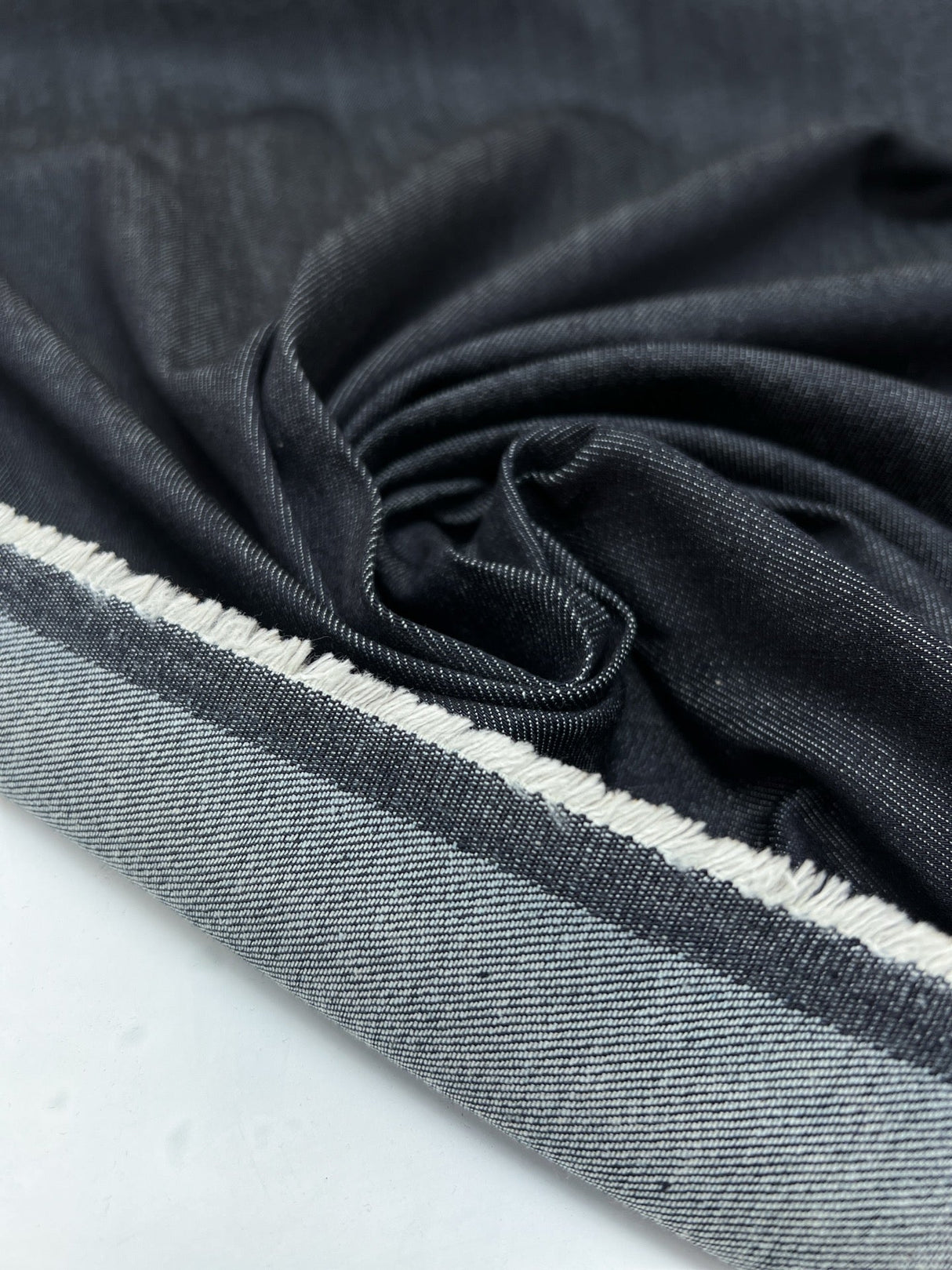 Cotton Elastane Denim Twill Blue