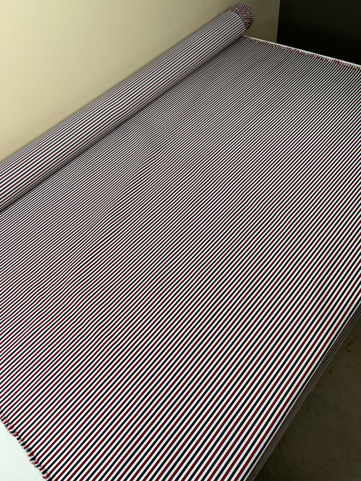 Striped Polyester Jacket Fabric