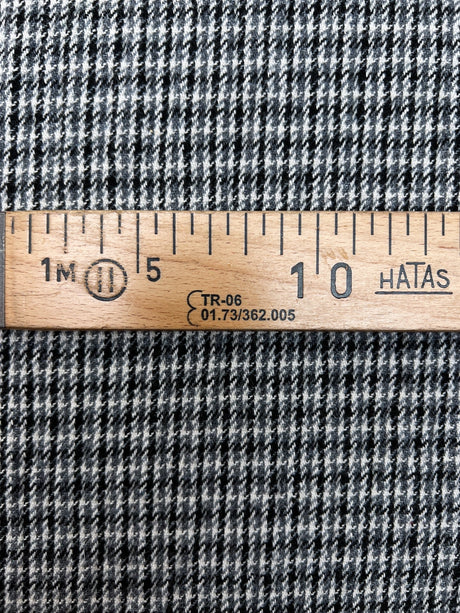 Wool Tweed White Shade Fabric