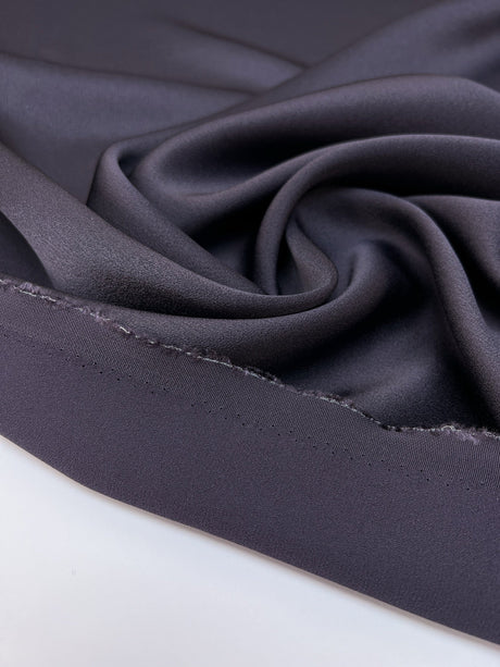 Viscose Sateen Fabric Purple Shade