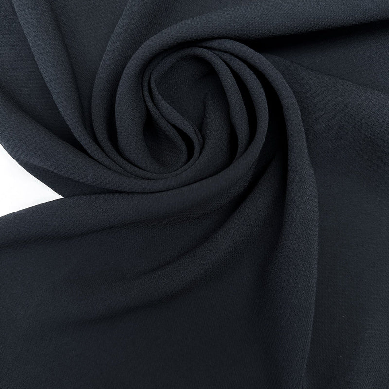 Cotton Crepe Fabric Blue