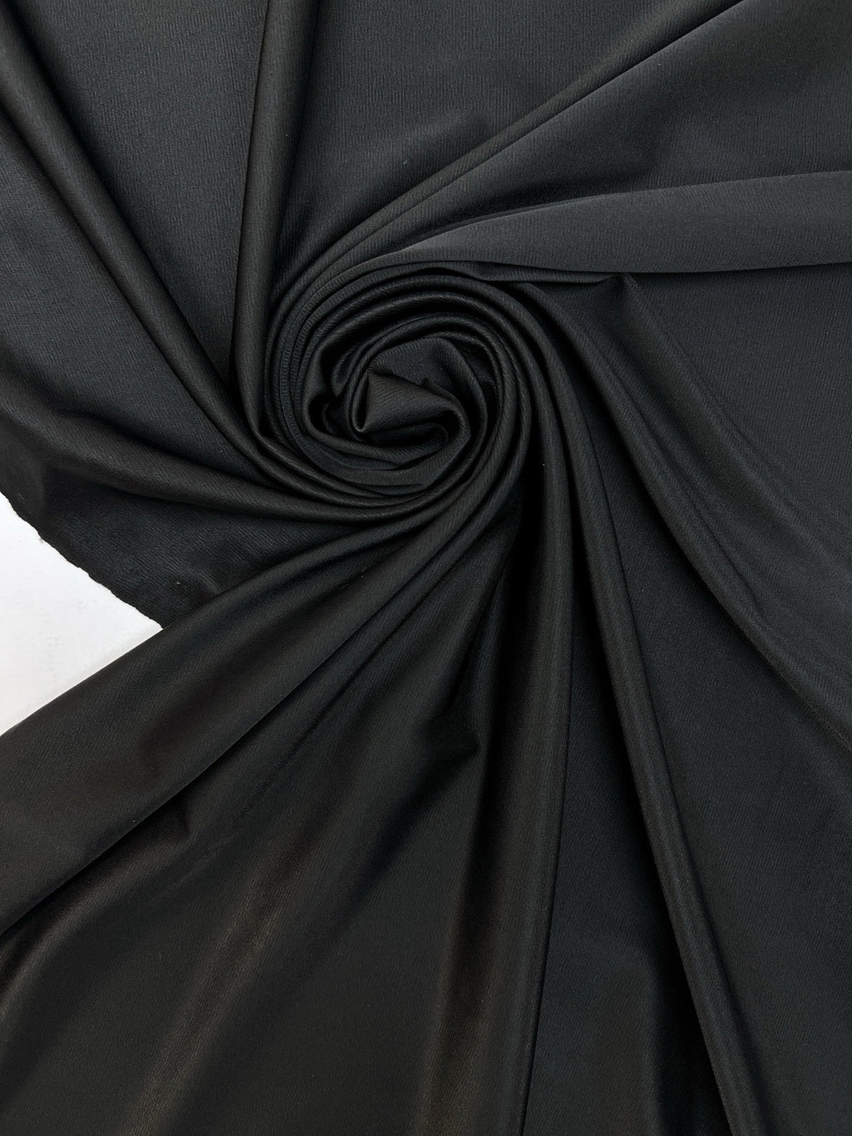 Viscose Knit Moiré Black