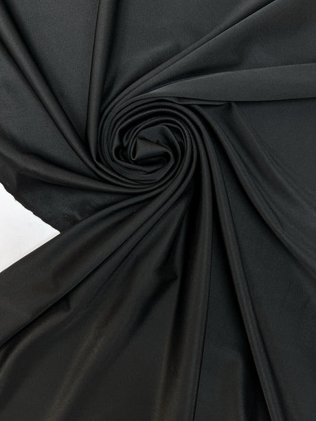Viscose Knit Moiré Black
