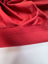 Polyester Cotton Woven Red Shade